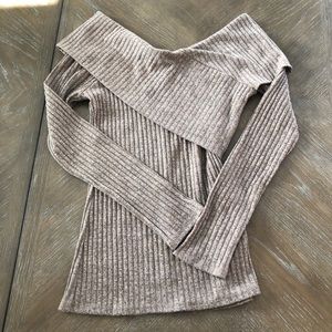 Off The Shoulder Sweater